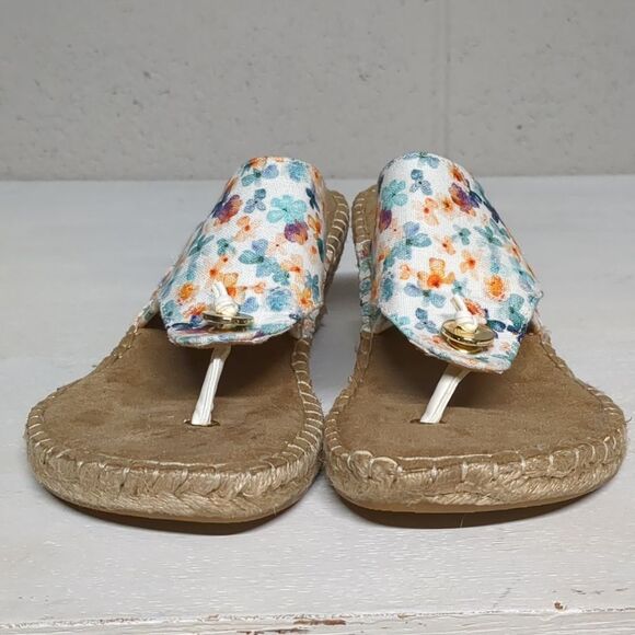 WHITE MOUNTAIN Women's Beachball Espadrille Wedge Sandal Size 8.5 - Picture 7 of 7